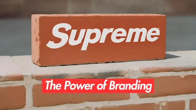Brick with supreme written on it, placed on a brick wall