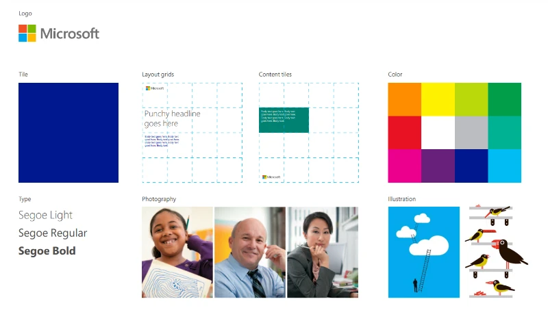 Microsoft visual identity overview